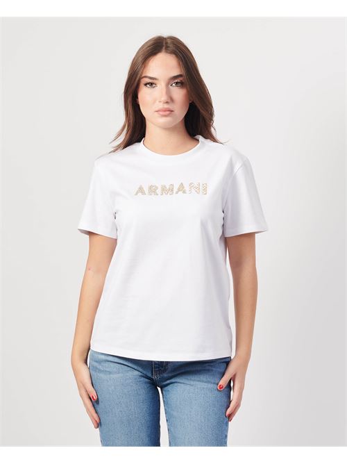 Armani Exchange t-shirt à col rond en coton ARMANI EXCHANGE | 6DYT36-YJ7VZ1000